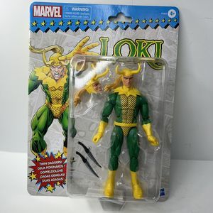 Hasbro Marvel Legends Retro Loki 6" Action Figure Brand New